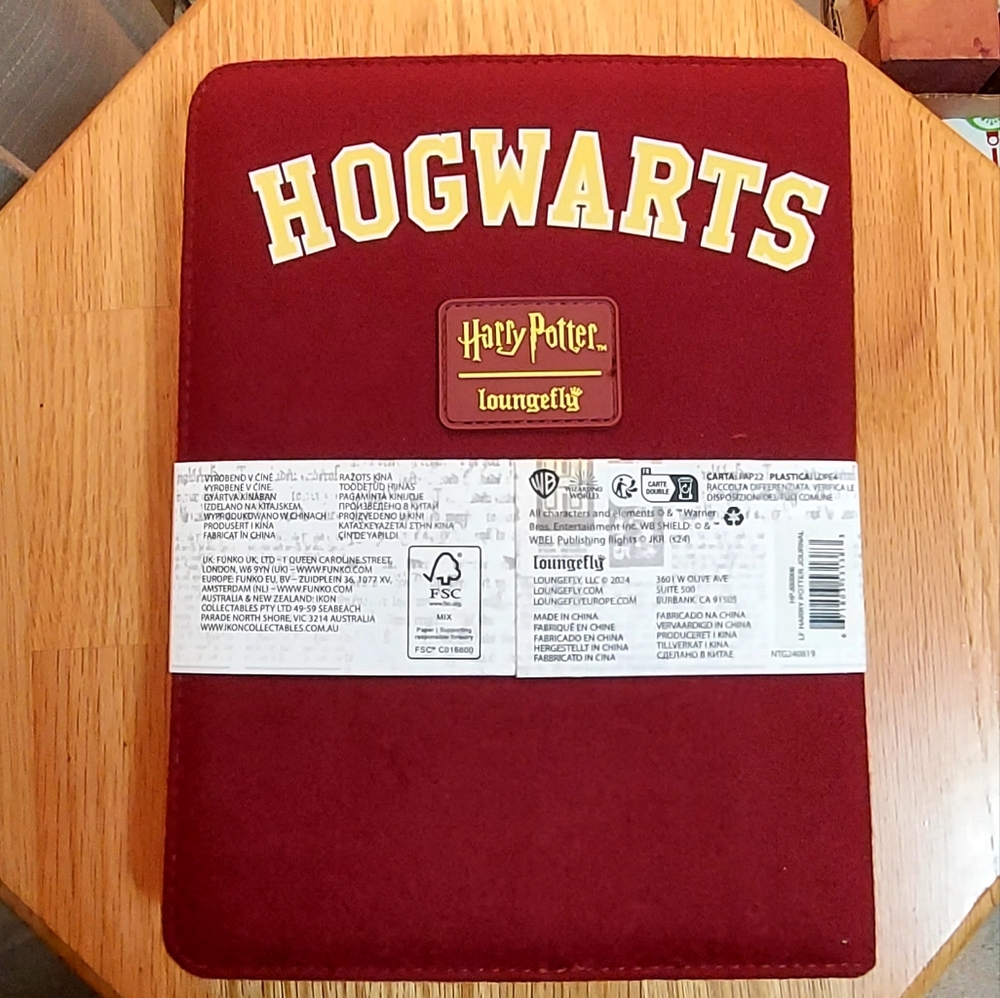 NWT Loungefly Harry Potter Notebook - Picture 5 of 5